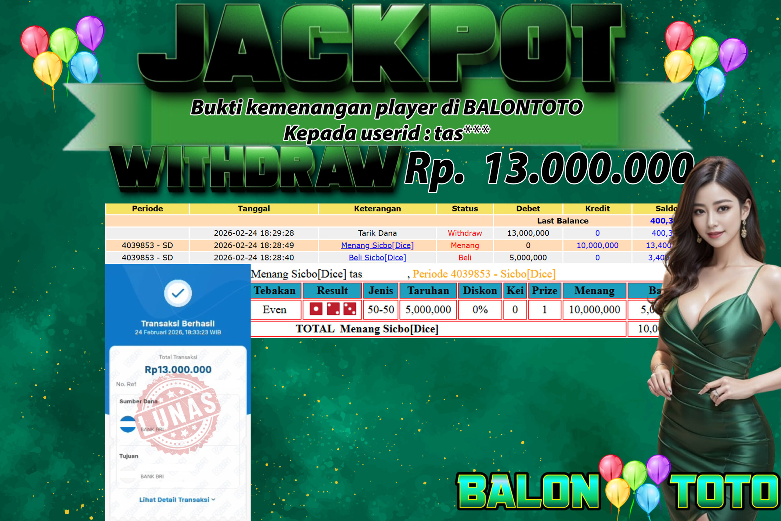 Prediksi BALONTOTO